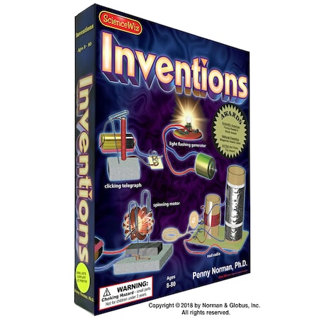 Science Wiz Inventions Kit Science Wiz Inventions Kit Games/Science STEM Learning Invention Kit 1 pk 7901
